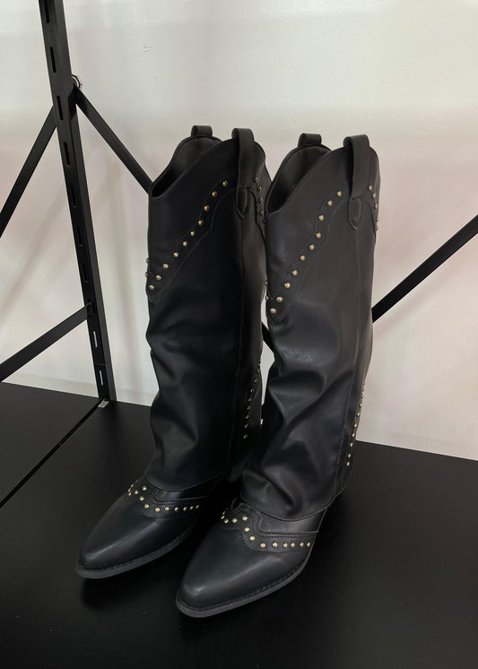 Botas TEXANA SHARK Mujer - Negras