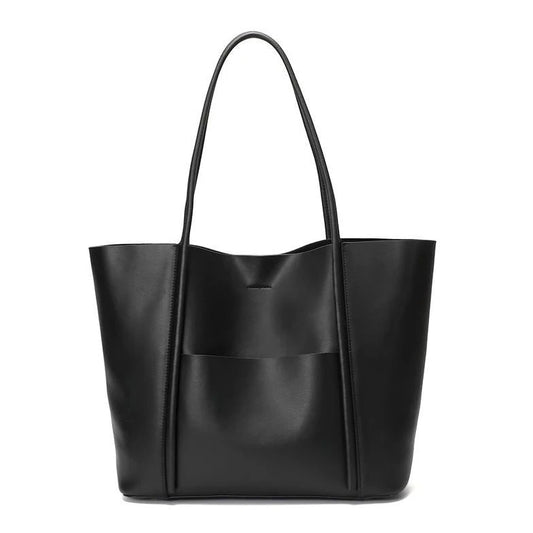 Cartera Negra Shopper